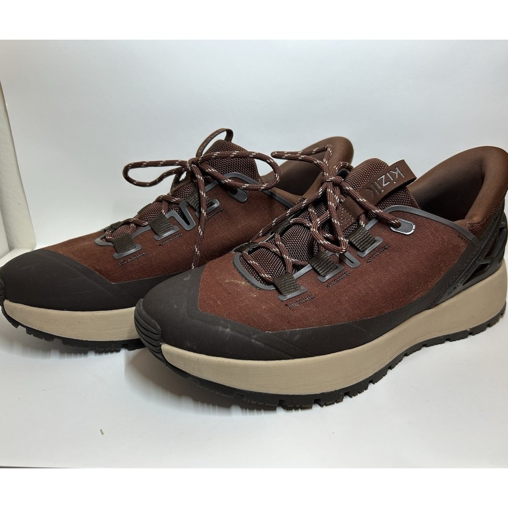 Kizik Wasatch Hiking Shoes 8 Men/9.5 Women Hands Free Slip-on Lace-Up Comfort